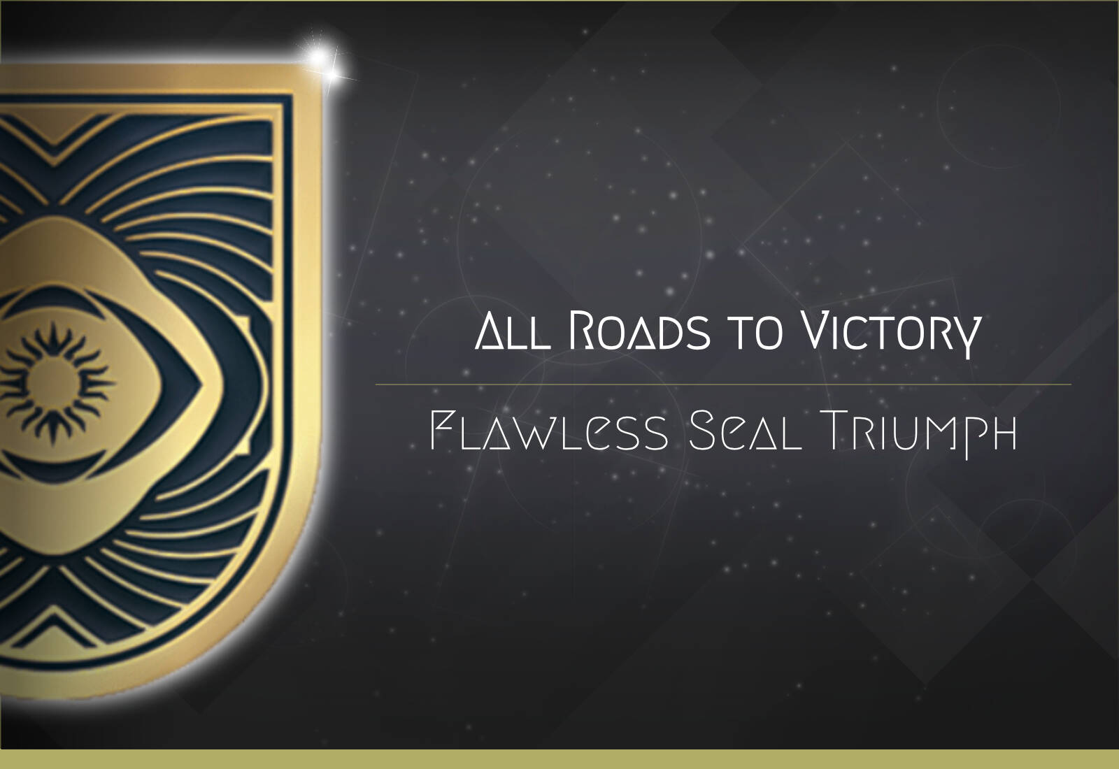All Roads to Victory